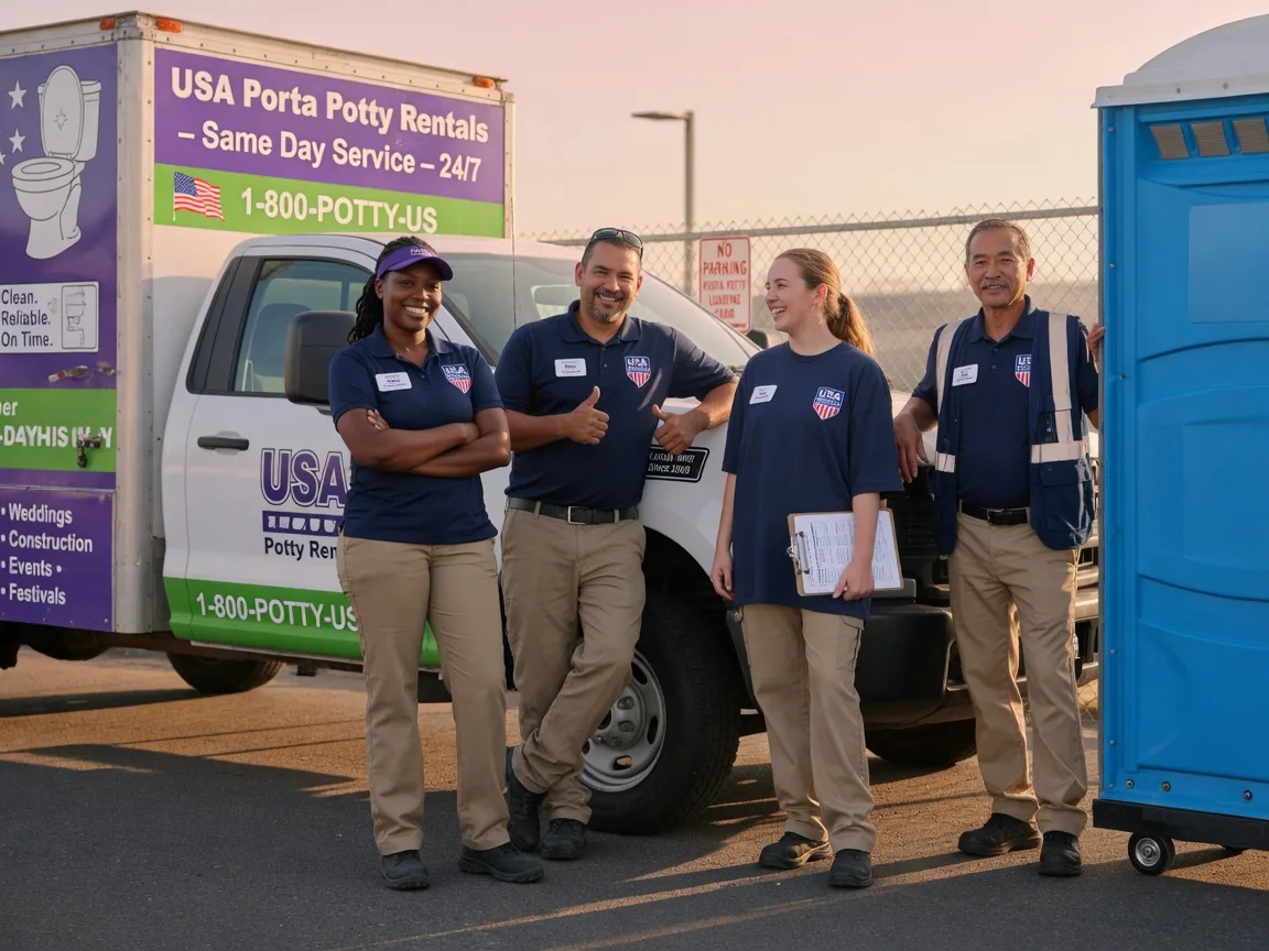 Porta Potty Rental company in Lake Andes, SD
